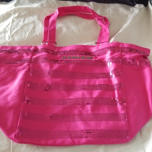 Victoria's Secret sequin tote - Picture 2 of 3